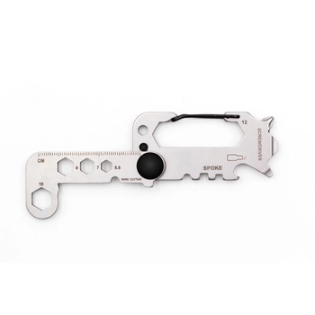 Narzędzie wielofunkcyjne 8 funkcji BrandCharger Twist, srebrny VA559-32