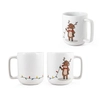 REINDEER. Kubek z nadrukiem świątecznym 330 ml