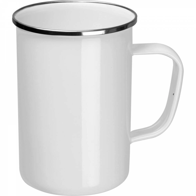 Kubek metalowy emaliowany 550 ml GENE