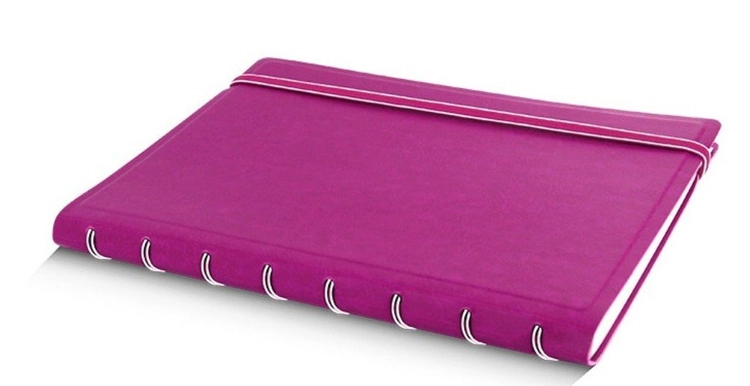 Notebook fILOFAX CLASSIC A5 blok w linie, fuksja