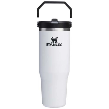 Stanley IceFlow™ 2.0 termoizolowany kubek ze stali nierdzewnej, pojemność 890 ml, z odchylaną słomką, biały 10098201
