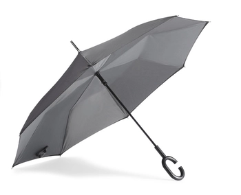 Parasol REVERS, grafitowy 37041-15