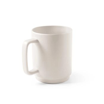 MIGHTY. Ceramiczny kubek z cylindrycznym korpusem 330 mL
