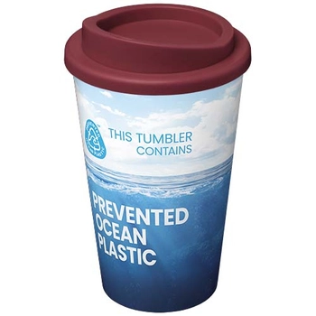 Brite-Americano® POP kubek termiczny o pojemności 350 ml, burgundowy 21078022