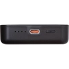 Power bank magnetyczny z ABS z recyklingu 10000 mAh DONNA
