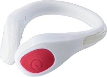 Opaska na kostkę, lampka LED, biały, czerwony V8717-52
