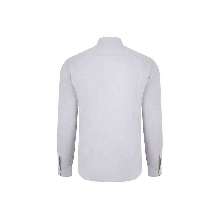 VL PRITHVI MAN. Męska koszula Oxford (180 g/m²) z bawełny (50%), poliestru (45%) i elastanu (5%)