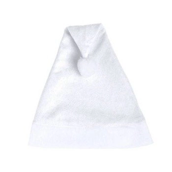 Czapka świąteczna, biały V7068-02