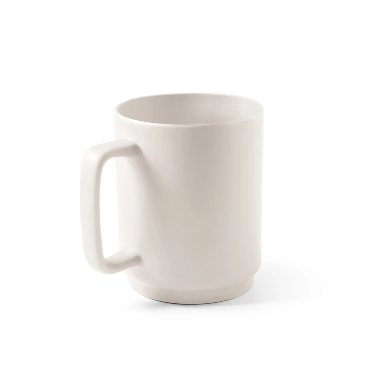 MIGHTY. Ceramiczny kubek z cylindrycznym korpusem 330 mL