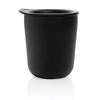 Antybakteryjny kubek termiczny 250 ml czarny, stal nierdzewna i PP, 250ml