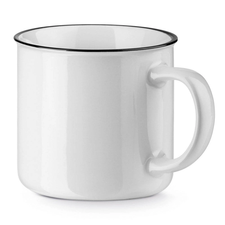 VERNON WHITE. Kubek ceramiczny 340 mL