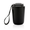 Kubek termiczny Cuppa 380 ml – stal nierdzewna z recyklingu, czarny, szczelny