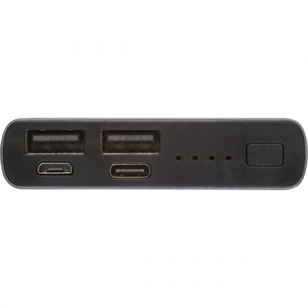 Power bank 10000 mAh z aluminium z recyklingu GIORGIA