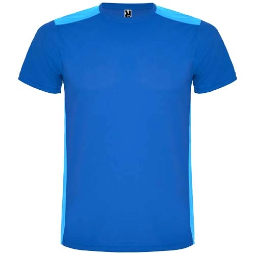 Detroit sportowa koszulka unisex z krótkim rękawem 130 g/m²