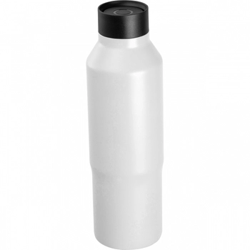 Butelka termiczna ze stali z recyklingu 600 ml CrisMa PENNY, biały 8482906