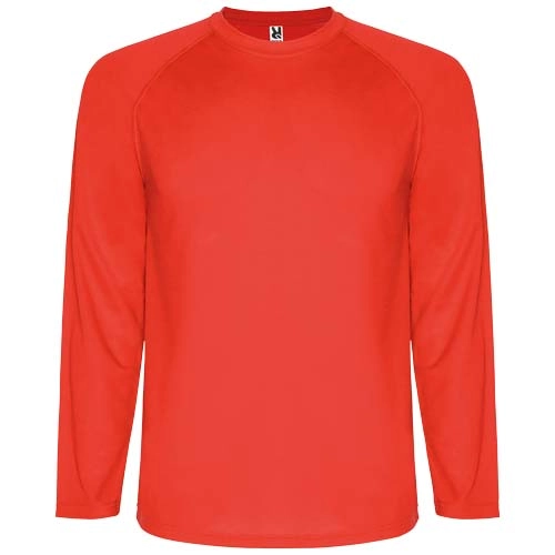 Dziecięca koszulka sportowa Montecarlo z długim rękawem 150 g/m²