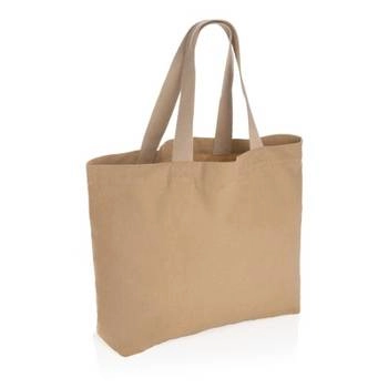 Torba na zakupy Impact AWARE™, bawełna z recyklingu, brązowy P762.959
