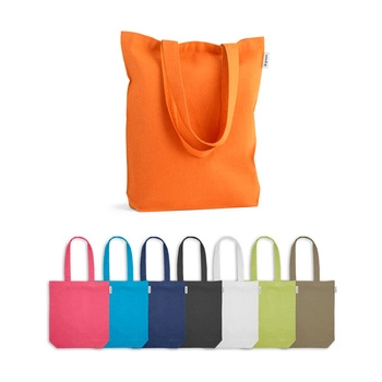 MERIDA. Torba z bawełny (50%), bawełny z recyklingu (30%) i poliester (20% rPET) (220 g/ m²), 92326-129