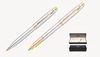 9340 Zestaw (pióro wieczne i długopis) Sheaffer kolekcja 100, chrom, wykończenia w kolorze złotym