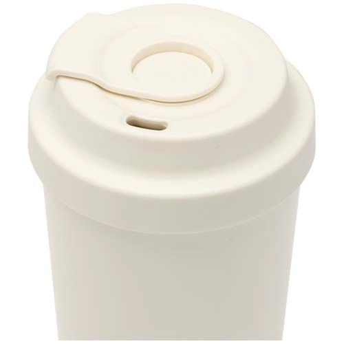Kubek termiczny Hampton o pojemności 480 ml, wykonany ze stali nierdzewnej z recyklingu z certyfikacją RCS, z podwójnymi ścia