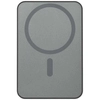 Powerbank Avis 5000 mAh z recyklingowanego aluminium posiadającego certyfikację RCS, z wbudowanym magnesem 