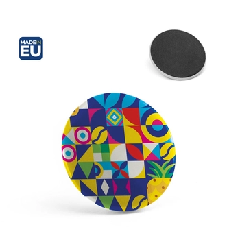 Button P'IN 7. Button P'IN 7. Okrągły magnes, 300 - Czarny 73126-300