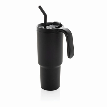 Kubek termiczny 900 ml Graphic 360, czarny P437.3201