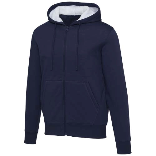 Natron bluza sherpa z kapturem z zamkiem błyskawicznym na całej długości 320 g/m²