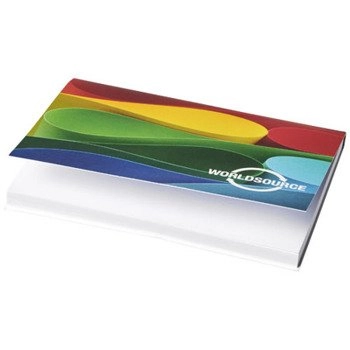 Karteczki samoprzylepne Sticky-Mate® A7 100x75mm w miękkiej okładce, biały 21099002