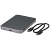 Powerbank Avis 5000 mAh z recyklingowanego aluminium posiadającego certyfikację RCS, z wbudowanym magnesem 