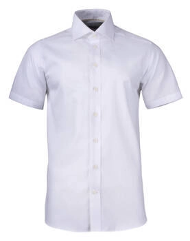 KOSZULA "YELLOW BOW" 50 S/S REGULAR FIT, white 2905011-100-4