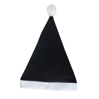 Czapka świąteczna, czarny V7068-03