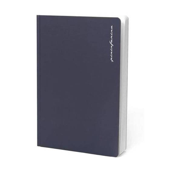 PININFARINA Segno Notebook Stone Paper, notes z kamienia, niebieska okładka, kropki